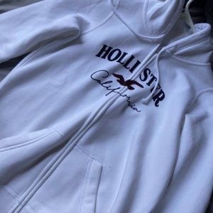 Hollister zip up hoodie